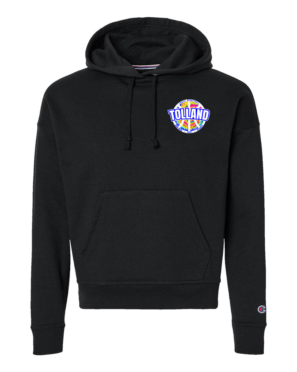 Tolland TB Ladies Champion Hoodie "Tye Dye Corner" - S760 (color options available)