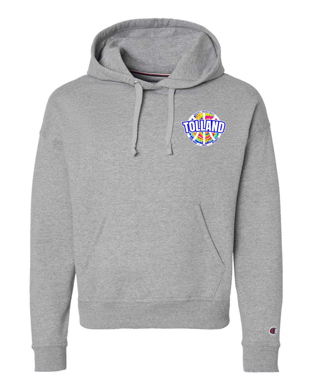 Tolland TB Ladies Champion Hoodie "Tye Dye Corner" - S760 (color options available)