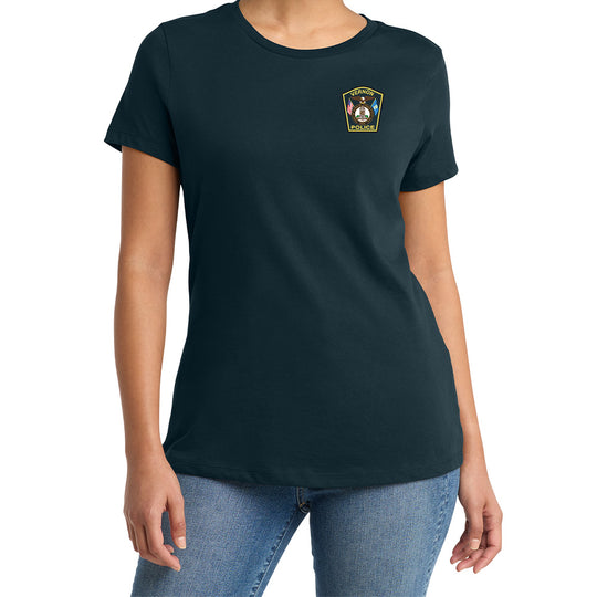 Vernon Police Perfect Weight Ladies Tee
