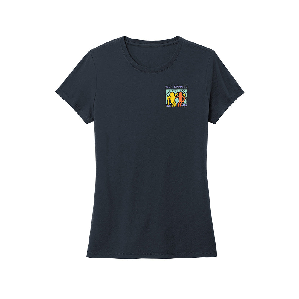 JFK Best Buddies "Small" Ladies Perfect Tri® Tee