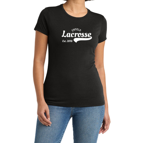 Enfield Lacrosse "EST." Ladies Soft Blend Tee