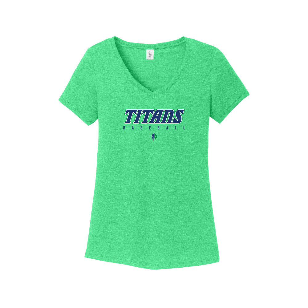 Ladies "TB" Perfect Tri® V-Neck Tee