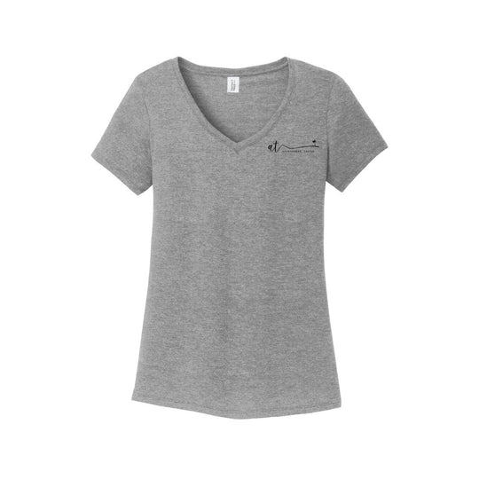 ATRAVEL Ladies V-Neck Tee - DM1350L (color options available)