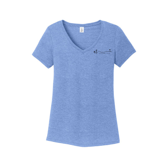 ATRAVEL Ladies V-Neck Tee - DM1350L (color options available)