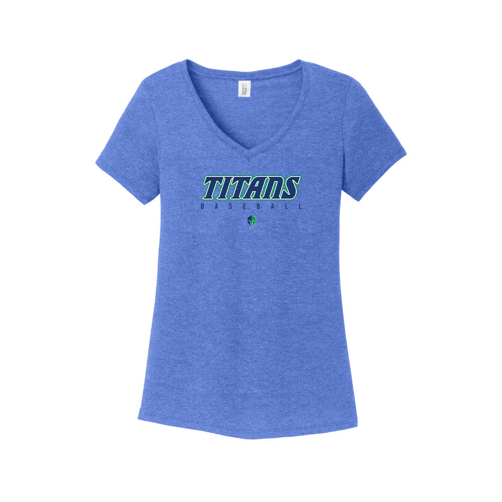 Ladies "TB" Perfect Tri® V-Neck Tee