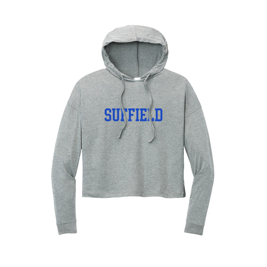 Suffield PTO Ladies Lightweight Midi Long Sleeve Hoodie