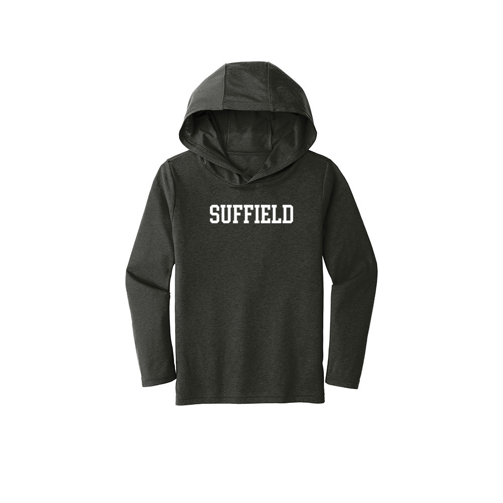 Suffield PTO Youth LS Tri T-Shirt Hoodie
