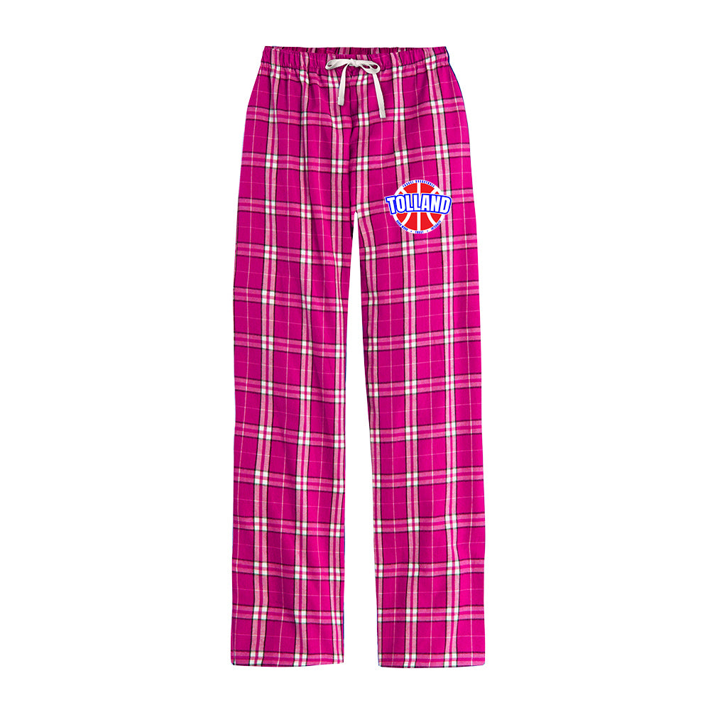Tolland TB Ladies Flannel Pants - DT2800 (color options available)