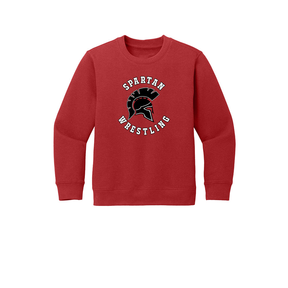 Spartan Wrestling Youth Crewneck Sweatshirt