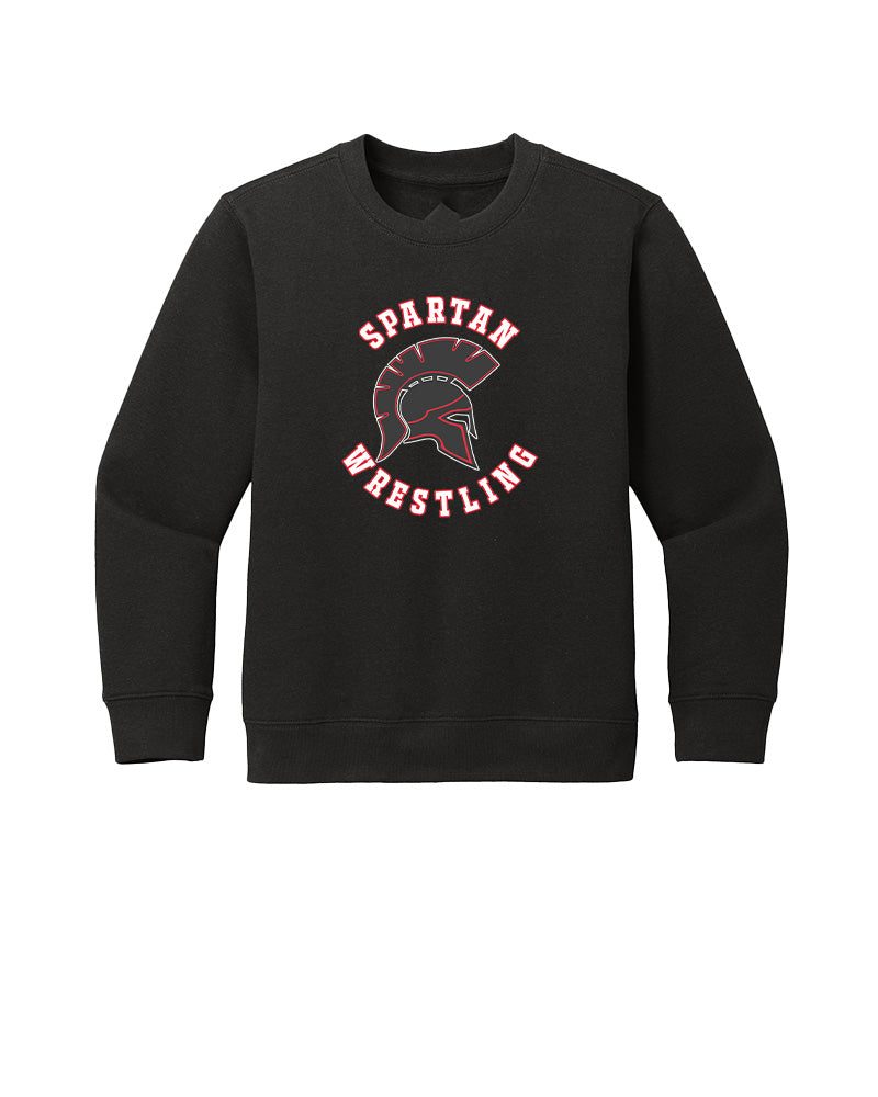 Spartan Wrestling Youth Crewneck Sweatshirt