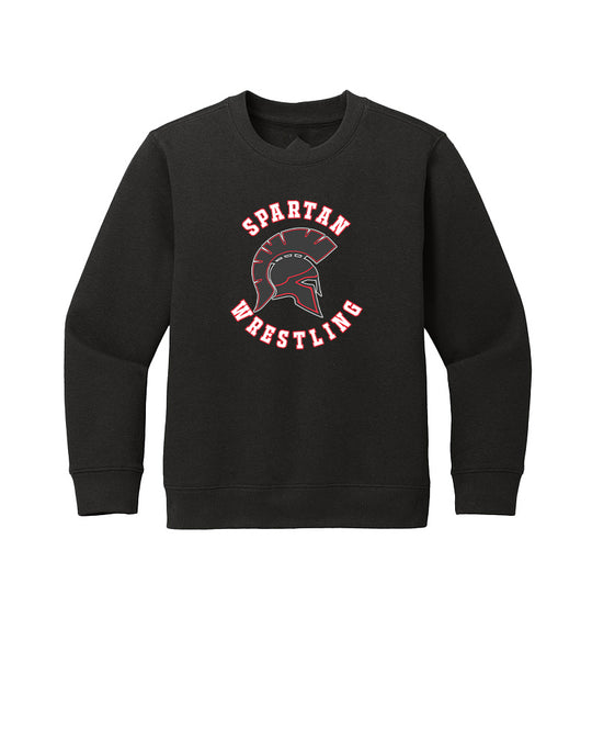 Spartan Wrestling Youth Crewneck Sweatshirt