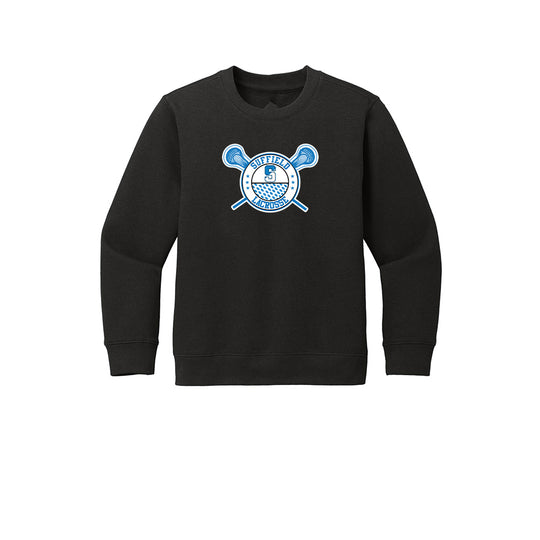 Suffield Lacrosse "Classic" Youth Crewneck Sweatshirt
