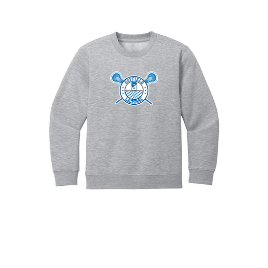 Suffield Lacrosse "Classic" Youth Crewneck Sweatshirt