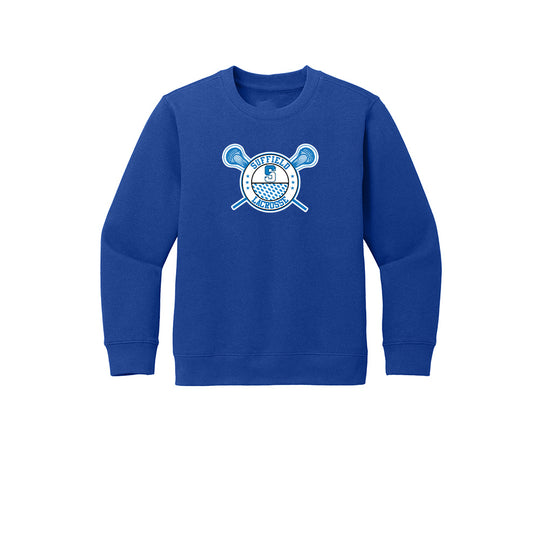 Suffield Lacrosse "Classic" Youth Crewneck Sweatshirt