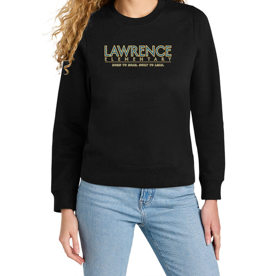 Lawrence Elementary Ladies Fleece Crew
