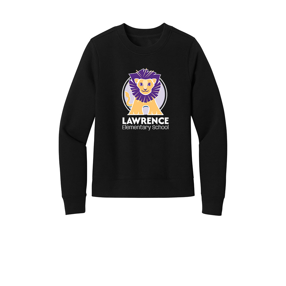 Lawrence Elementary Ladies "Lion" Fleece Crew