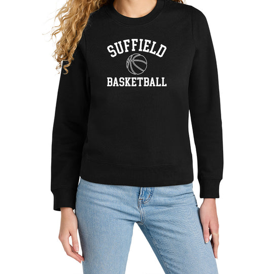Suffield Travel "SB" Ladies Fleece Crew