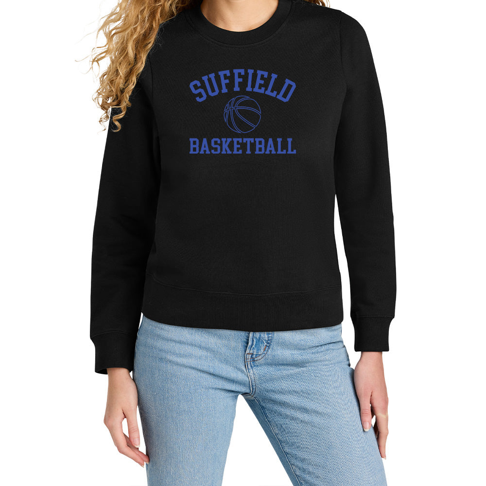 Suffield Travel "SB" Ladies Fleece Crew