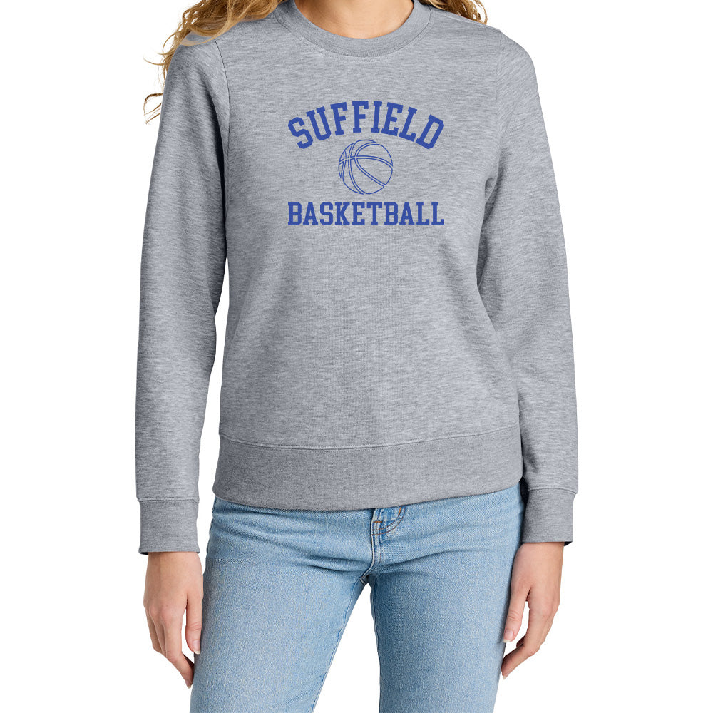 Suffield Travel "SB" Ladies Fleece Crew