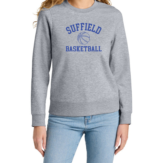 Suffield Travel "SB" Ladies Fleece Crew