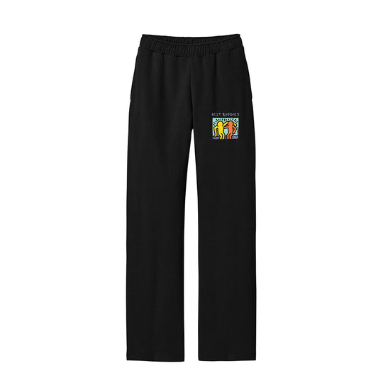 JFK Best Buddies Unixsex Open Bottom Fleece Sweatpant