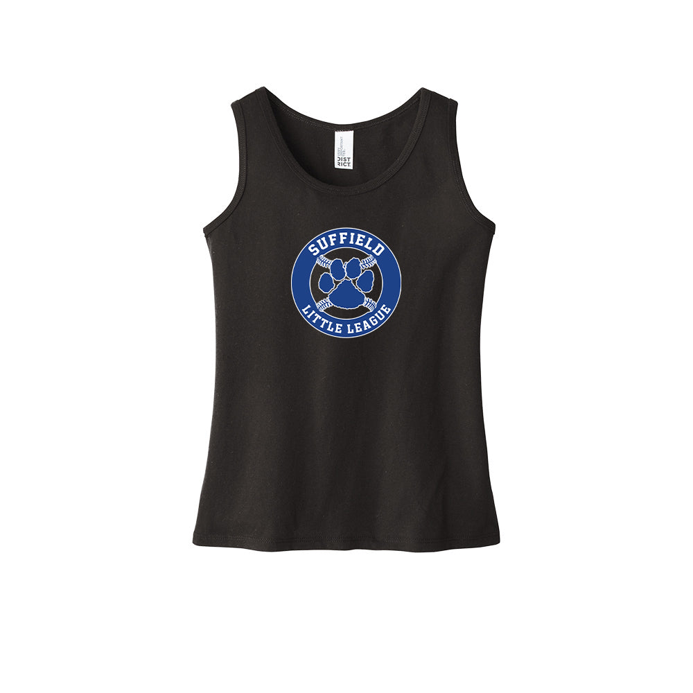 Suffield LL Youth Girls Tank "Circle" - DT6303YG (color options available)