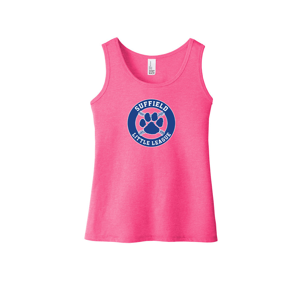 Suffield LL Youth Girls Tank "Circle" - DT6303YG (color options available)