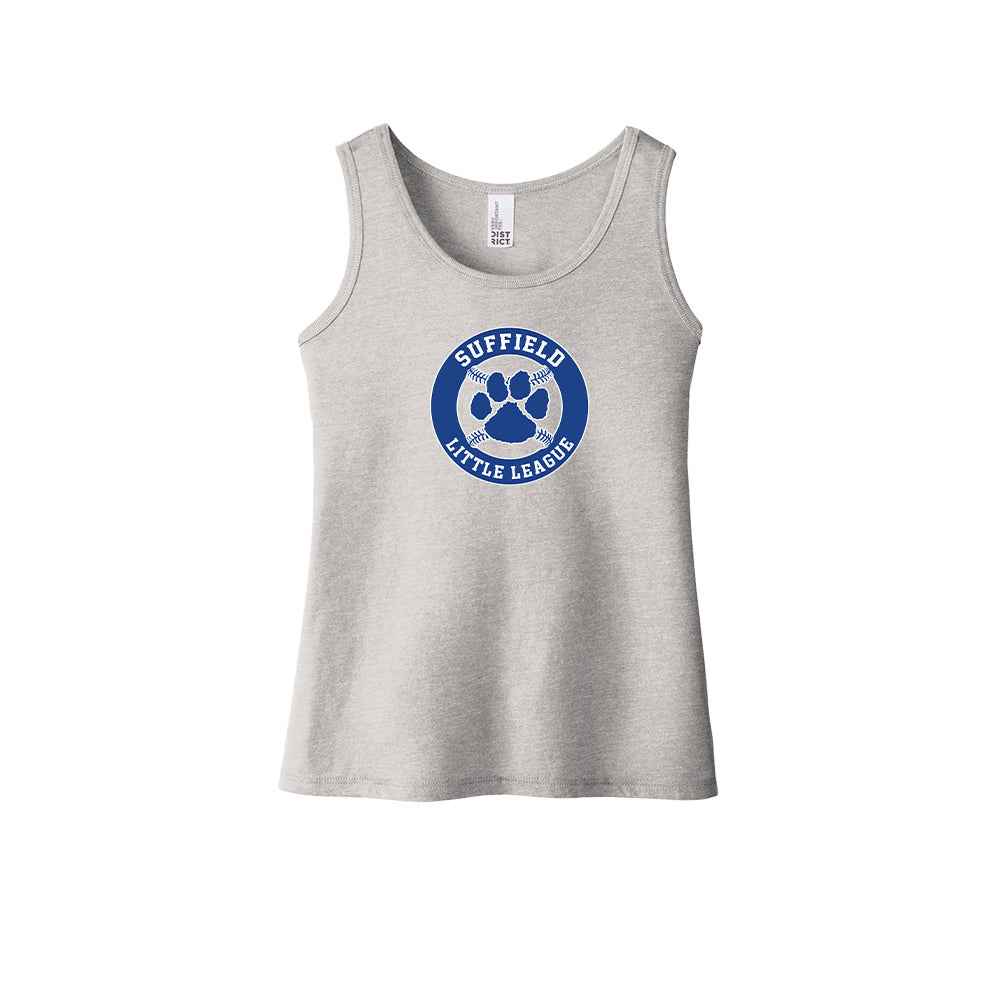 Suffield LL Youth Girls Tank "Circle" - DT6303YG (color options available)