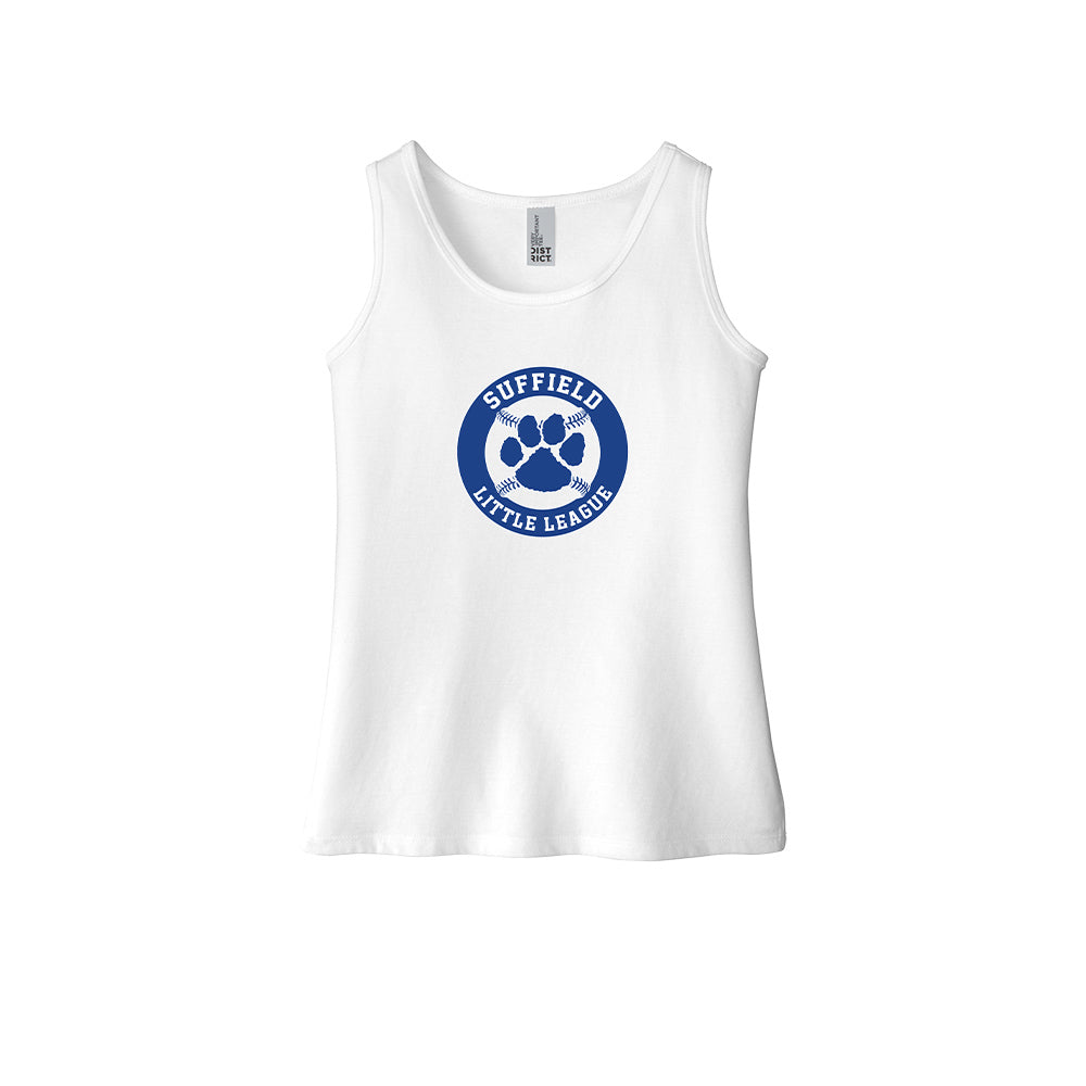 Suffield LL Youth Girls Tank "Circle" - DT6303YG (color options available)