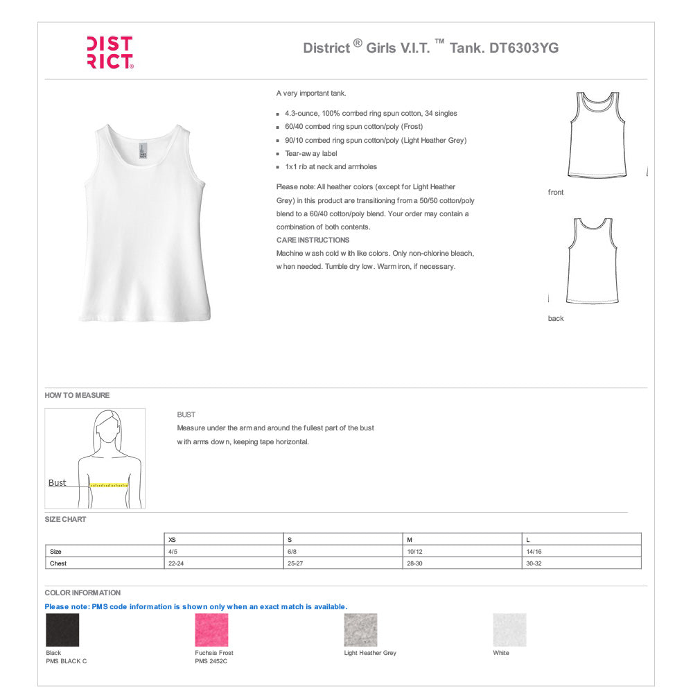 Enfield Extreme Youth Girls Tank