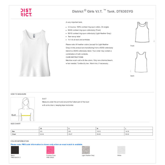 Enfield Extreme Youth Girls Tank