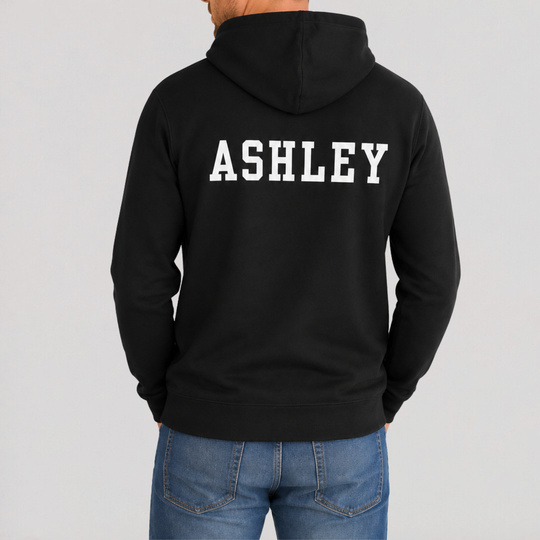 Holmdel Dance Dad Black-on-Black Hoodie