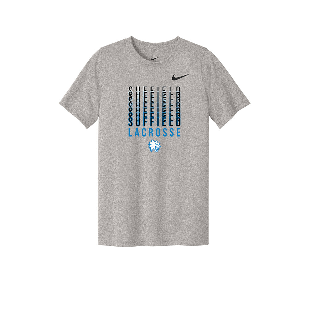 Suffield Lacrosse "Suff" Youth Nike Tee