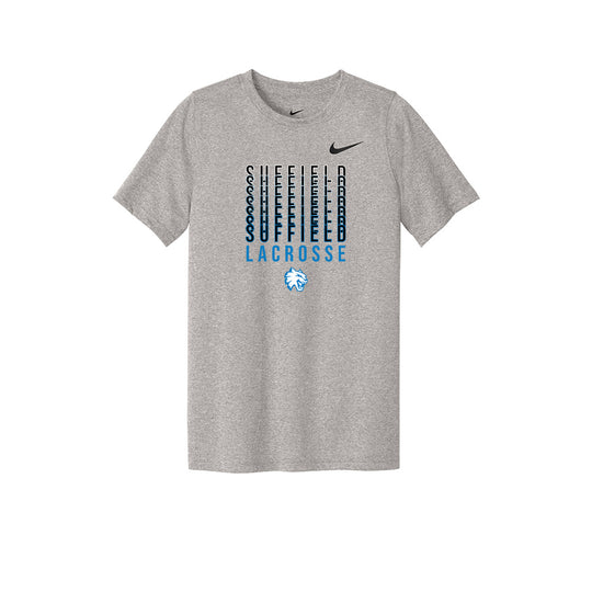 Suffield Lacrosse "Suff" Youth Nike Tee