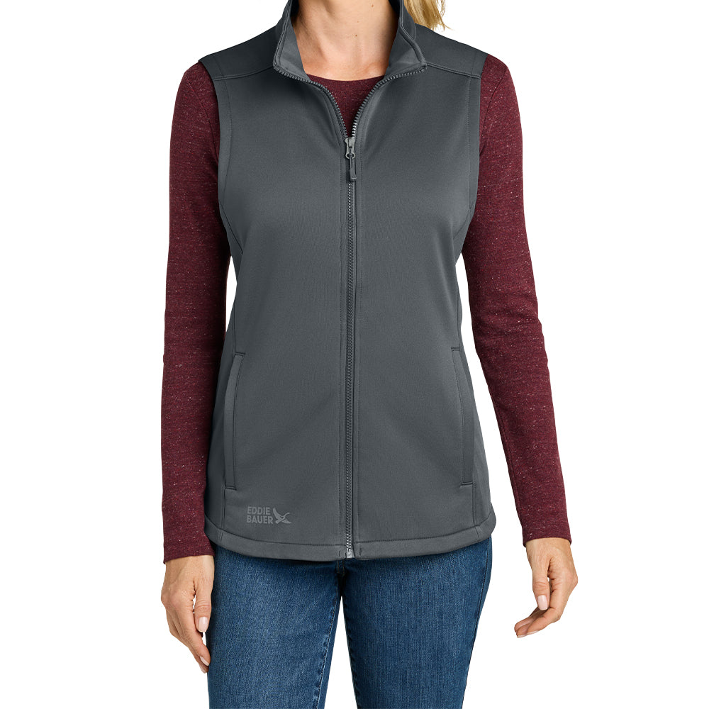 Eddie Bauer® Women’s Smooth Mid Layer Fleece Vest (Embroidery)