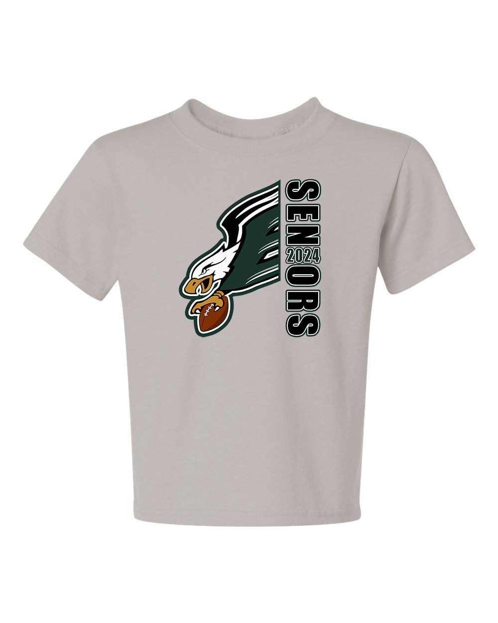 Enfield Eagles Football Youth 50/50 T-shirt "Senior" - 29BR (color options available)
