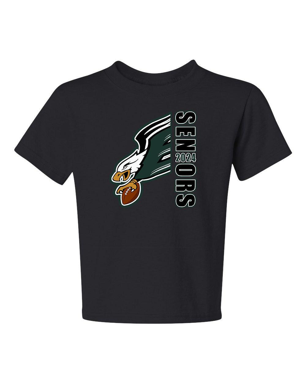 Enfield Eagles Football Youth 50/50 T-shirt "Senior" - 29BR (color options available)