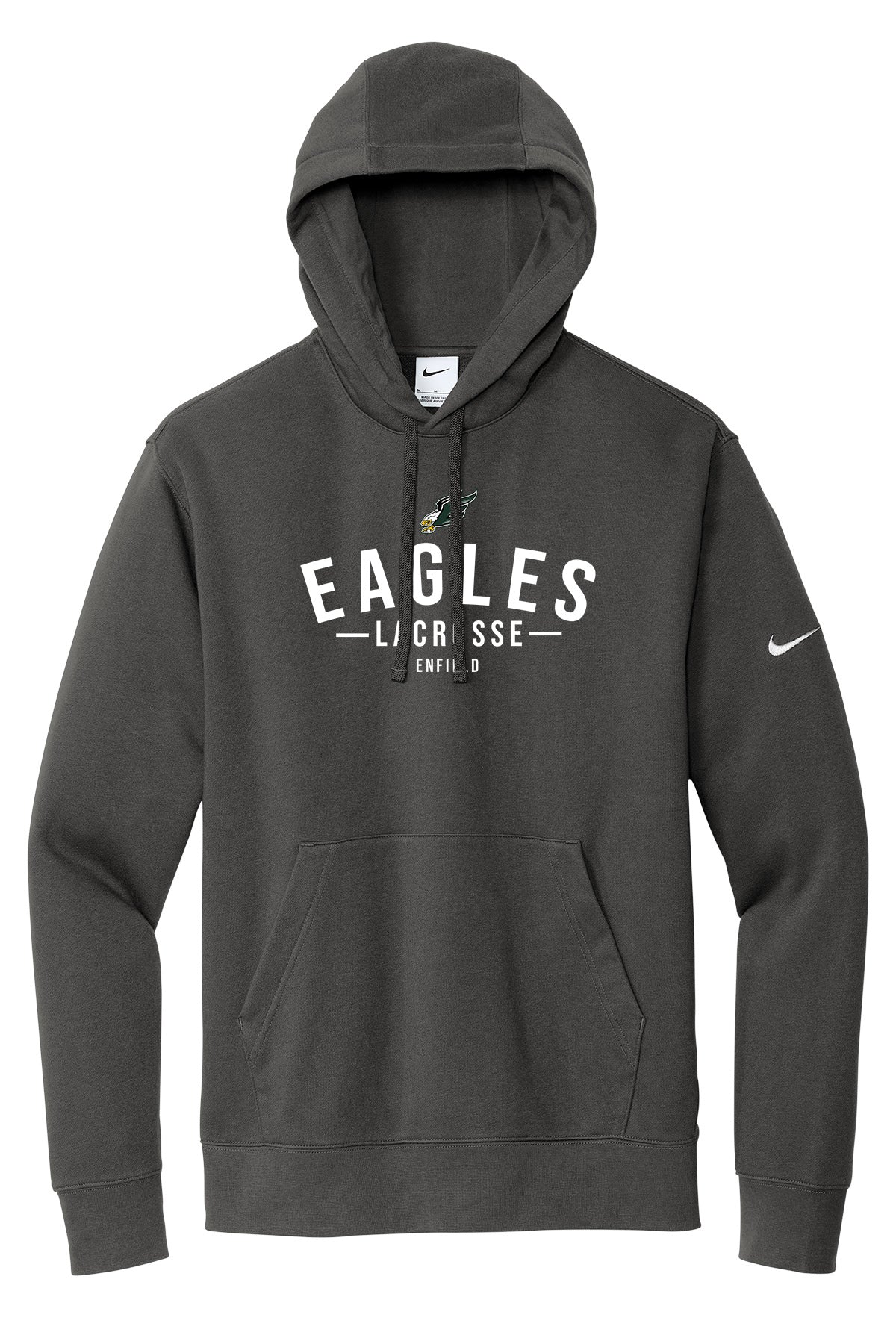 Enfield Lacrosse Adult Nike Fleece Hoodie "Classic" - NKDR1499 (color options available)