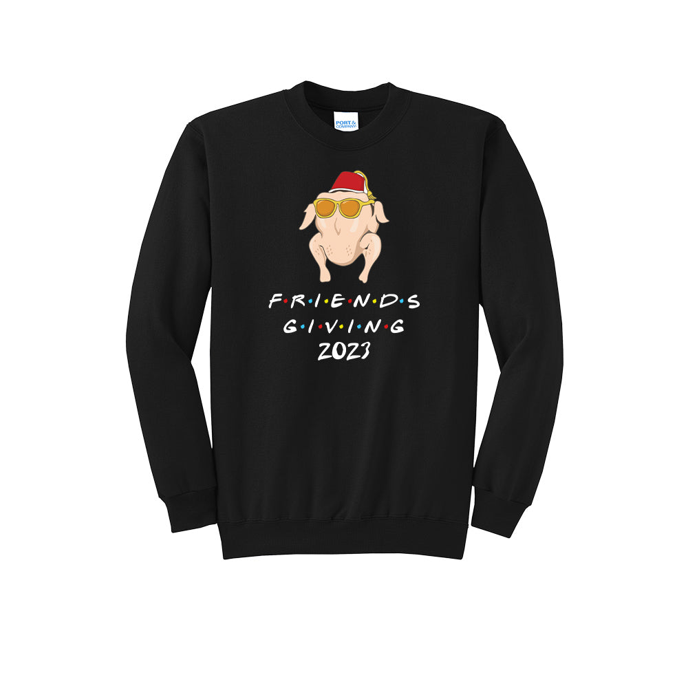 Friendsgiving Holiday Crew Sweatshirt - PC78