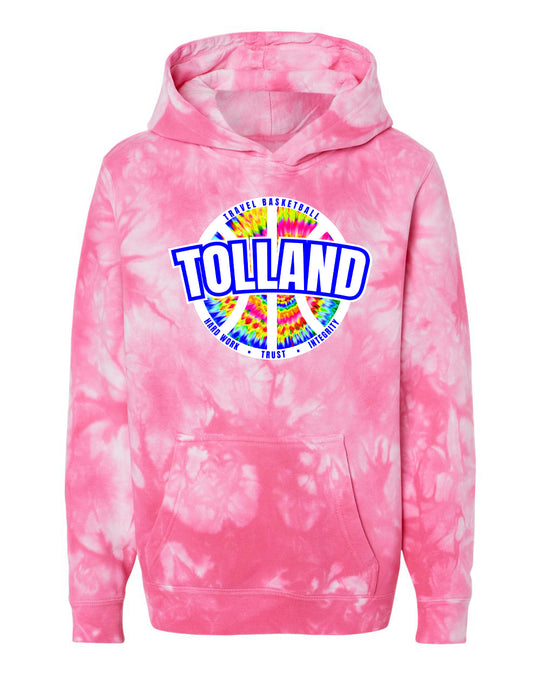 Tolland TB Youth Cotton Candy Hoodie "Tye Dye" - PRM1500TD (color options available)