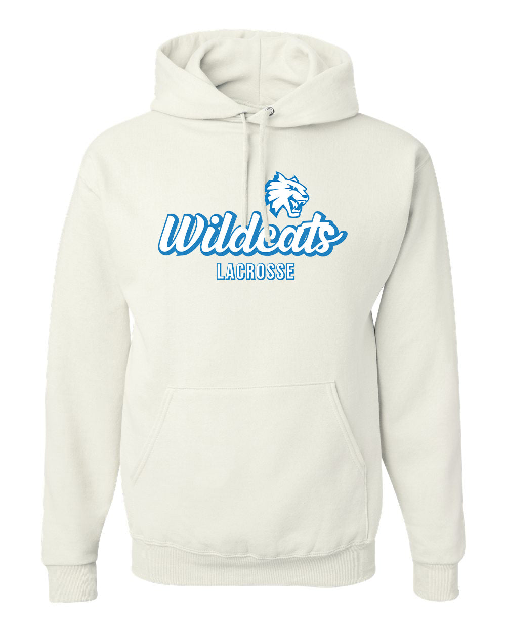 Suffield Youth Lacrosse - Adult Hoodie "Cursive" - 996MR (color options available)