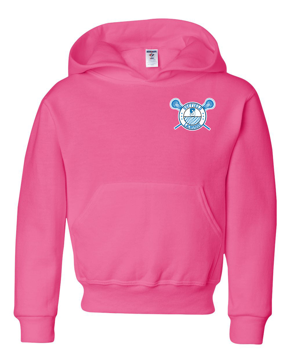 Suffield Youth Lacrosse Youth Hoodie "Circle Corner" - 996YR (color options available)