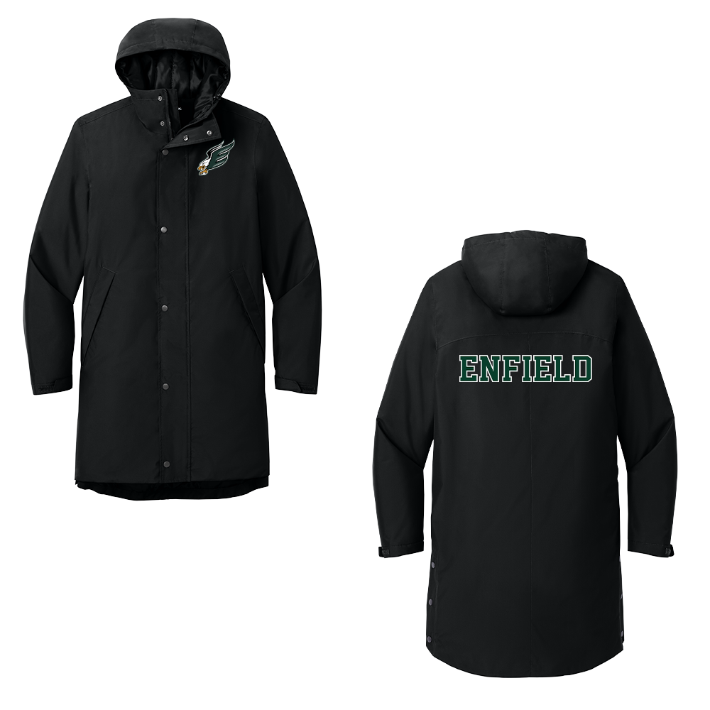 Enfield Eagles Unisex Waterproof Insulated Sideline Parka