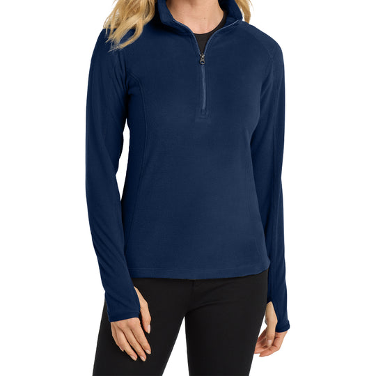 Port Authority® Women's Microfleece 1/2-Zip Pullover