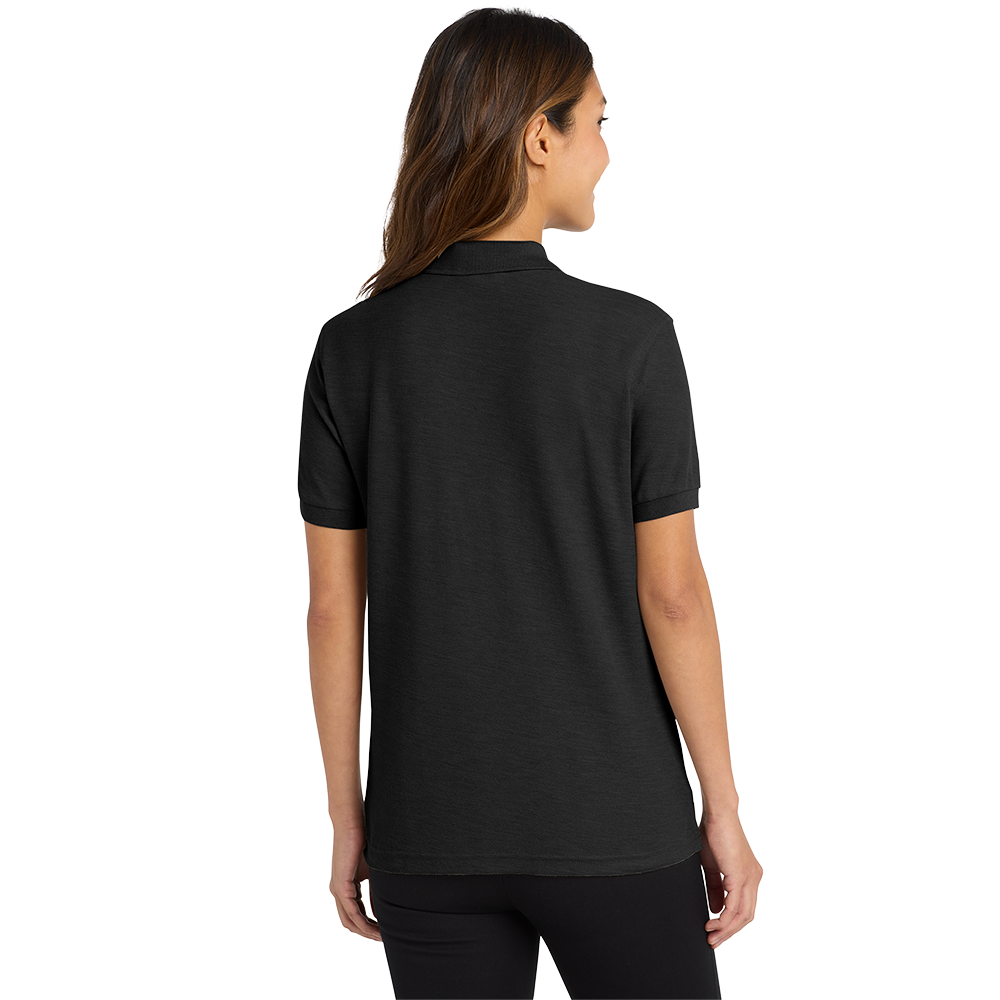 West Side Oil Ladies Silk Touch Polo (Embroidered)
