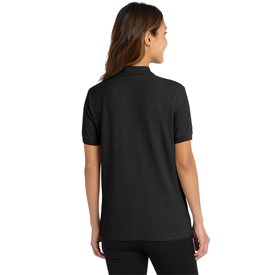 West Side Oil Ladies Silk Touch Polo (Embroidered)