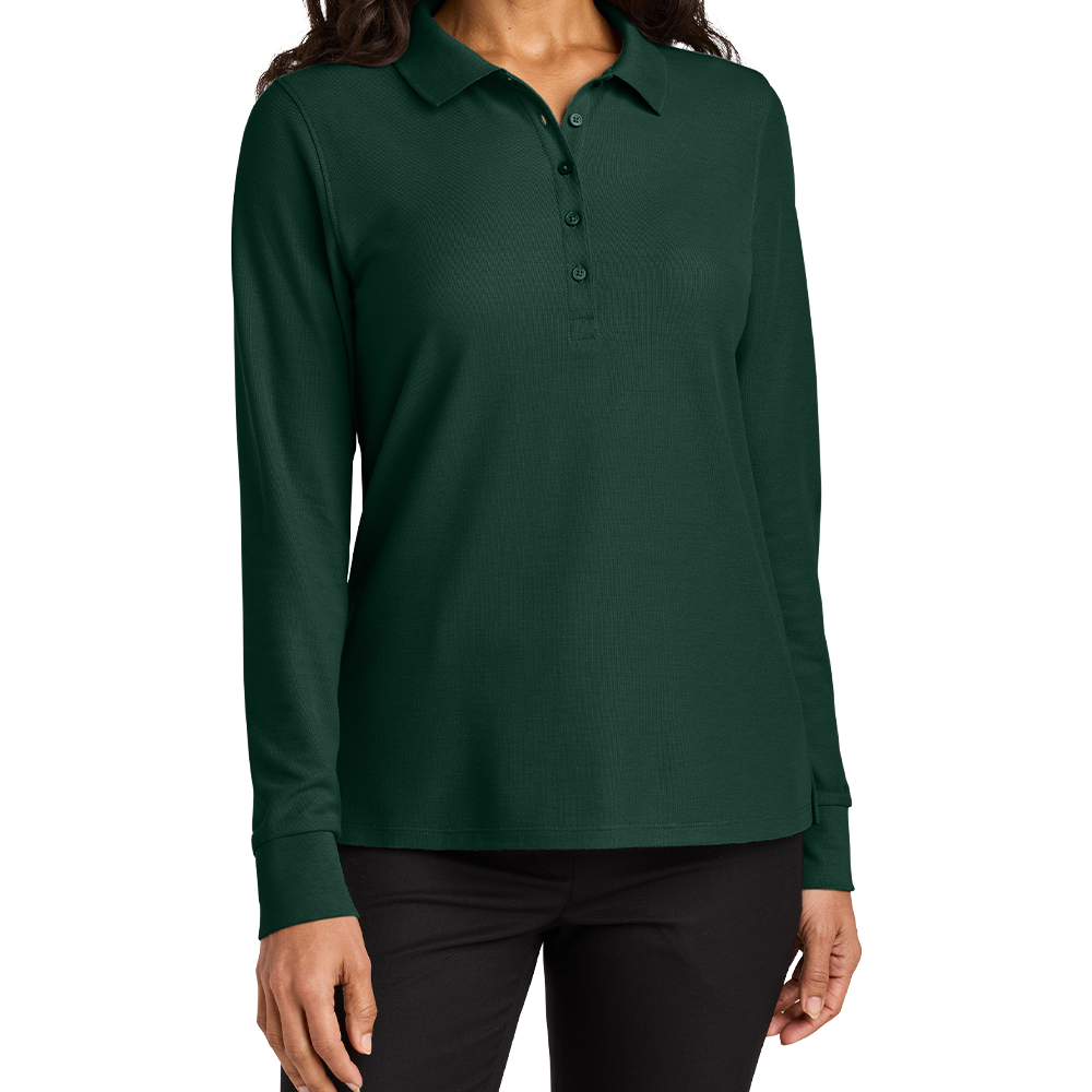 Kelly Fradet Port Authority® Women’s Long Sleeve Polo (Embroidered)