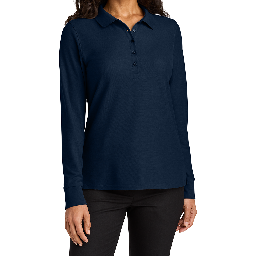 Kelly Fradet Port Authority® Women’s Long Sleeve Polo (Embroidered)