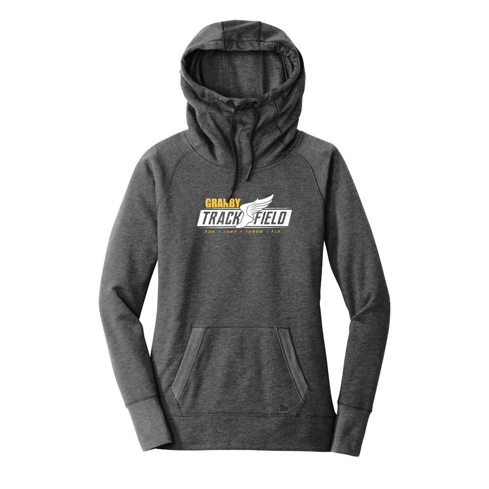 Granby T&F Ladies new era Tri-blend Fleece - LNEA510 (color options available)