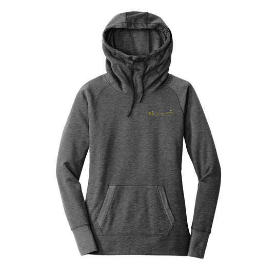 ATRAVEL Ladies New Era Tri-Blend Fleece Hoodie - LNEA510 (color options available)